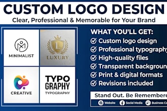 design and build a clean logo design