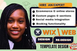 wix website design wix website redesign wix website design wix harmony website