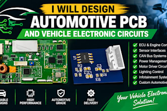 design automotive pcb and vehicle electronic circuits