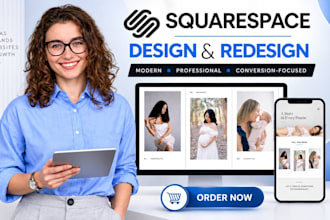build squarespace website development or redesign squarespace website developmen