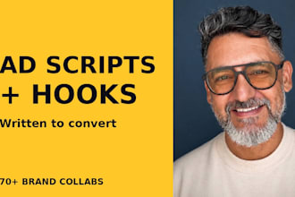 write scroll stopping ugc ad scripts and hooks for paid social