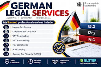 be your german lawyer for german legal advice and german tax law