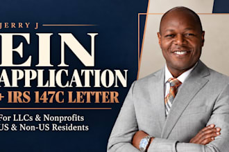 get your ein for llc, nonprofit and request irs ein  verification letter 147c