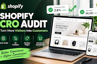 do shopify cro audit to increase sales and conversions