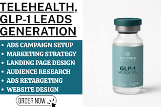 generat weight loss leads for glp1 semaglutide tirzepatide telehealth marketing