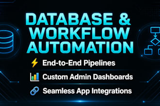 build google database automation workflows for content