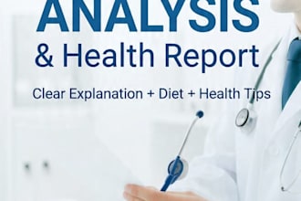 analyze your medical lab test report and explain in simple words