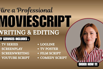 write vertical horror series script, youtube horror, short scary film, tv series