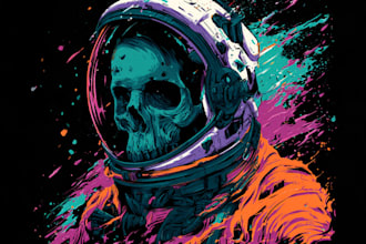 create a tshirt design in modern streetwear style