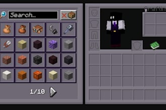 create custom minecraft texture packs, gui, UI and 3d models