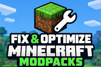 create fix optimize minecraft modpacks forge fabric neoforge paper smp server