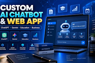 build a custom ai chatbot or ai powered web app