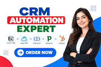 setup notion agile crm integration salesmate pipedrive hubspot ai automation