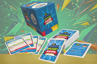 design playing card game design board game card packaging design card box mockup