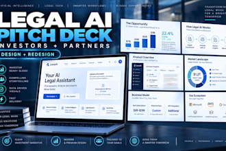 design and redesign legal ai pitch decks for investors and partners