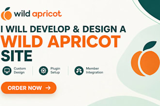develop and design a wild apricot site