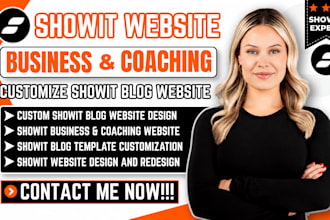 showit business website, showit coaching website, customize showit blog template