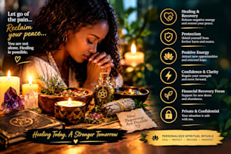 do a spiritual spell casting ritual for healing and recovery after being scammed