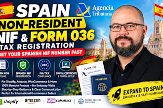 register non resident spain vat and obtain nif number