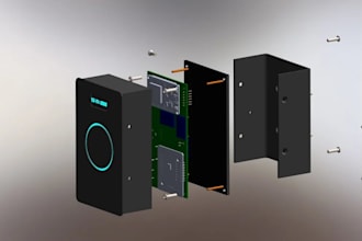 design industrial product prototype, iot devices and professional 3d cad models