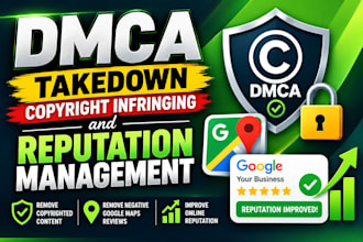 prepare dmca takedown notices for copyright infringement