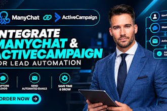 integrate manychat with activecampaign for lead automation