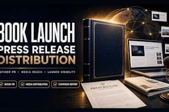distribute your book press release and boost your book launch