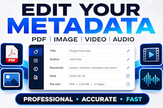 do metadata editing,  bulk file, image, video, audio metadata, exif and id3 tag