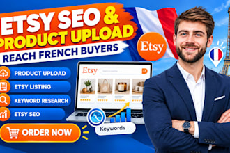 do etsy product upload and listing shopify ebay in france