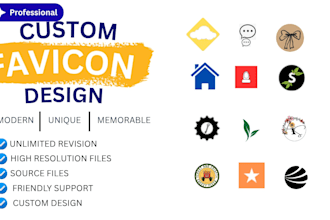 design a modern and minimalist favicon for you