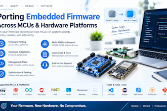 develop porting embedded firmware across mcus and hardware platforms