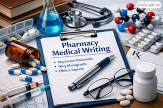 write evidence based medical and pharmaceutical articles