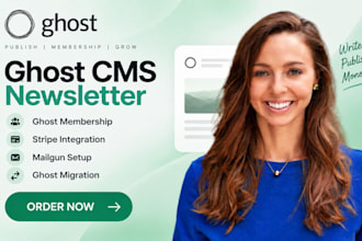 setup ghost cms newsletter ghost membership stripe mailgun ghost migration