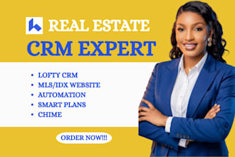 setup lofty crm lofty smart plans lofty real estate lofty idx website lofty