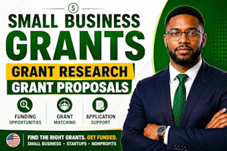 write professional grant proposals and grant applications