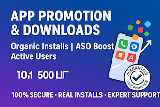promote your app and game with targeted app marketing and app promotion