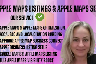 verified apple maps listing apple business connect setup apple maps SEO