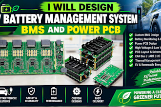 design ev battery management system bms and power pcb