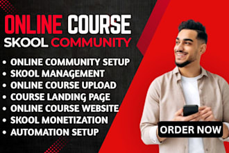 setup skool community skool course setup skool community manager skool upload