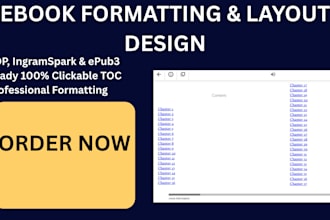 format your ebook layout for kdp and ingramspark