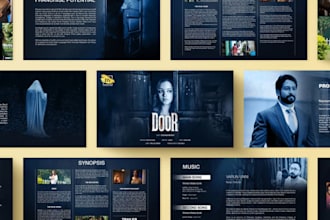 design film pitch deck, movie pitch deck, TV series pitch bible, investor deck
