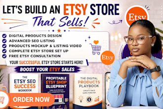 design etsy digital product etsy shop etsy store setup for digital products