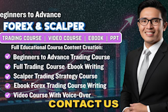 create forex trading scalping course ebook and video course