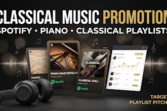 pitch your classical music to spotify piano and playlists