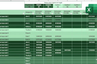 provide professional excel data cleaning formatting services