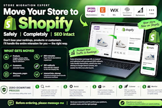 migrate your store to shopify without losing SEO or sales