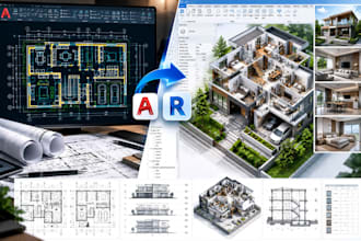 convert cad drawings to revit bim architectural models