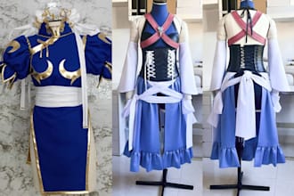 sew custom cosplay customs, anime outfits and cosplay creation