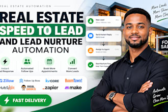 build real estate speed to lead and lead nurture automation