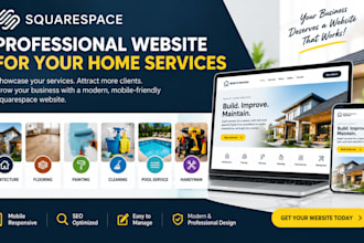 build architecture flooring painting cleaning pool handyman squarespace website